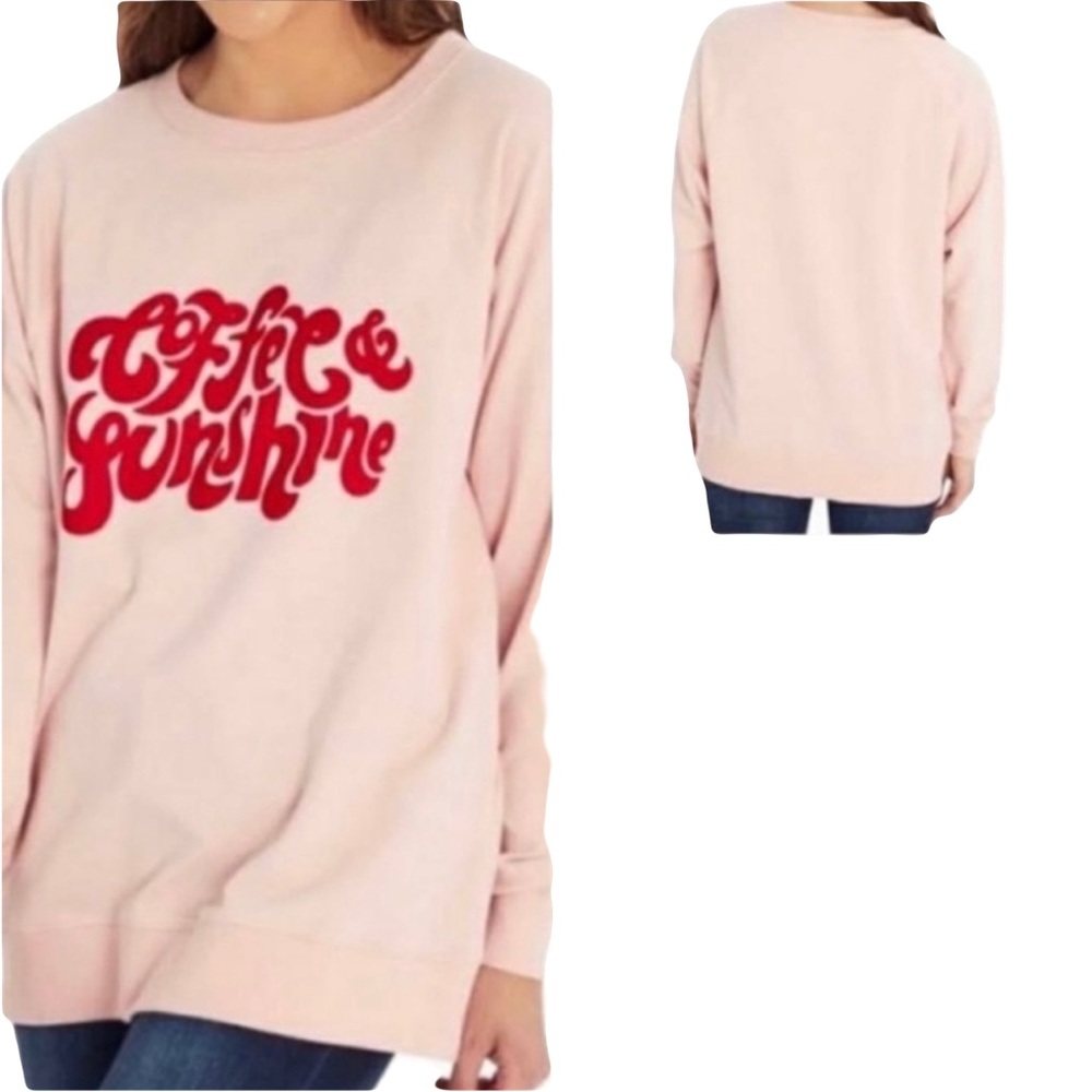WILDFOX Coffee & Sunshine Oversize Sweatshirt “Excellent Condition”